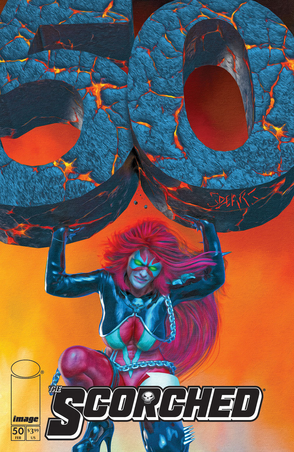 The Scorched #50 1:50 Incentive