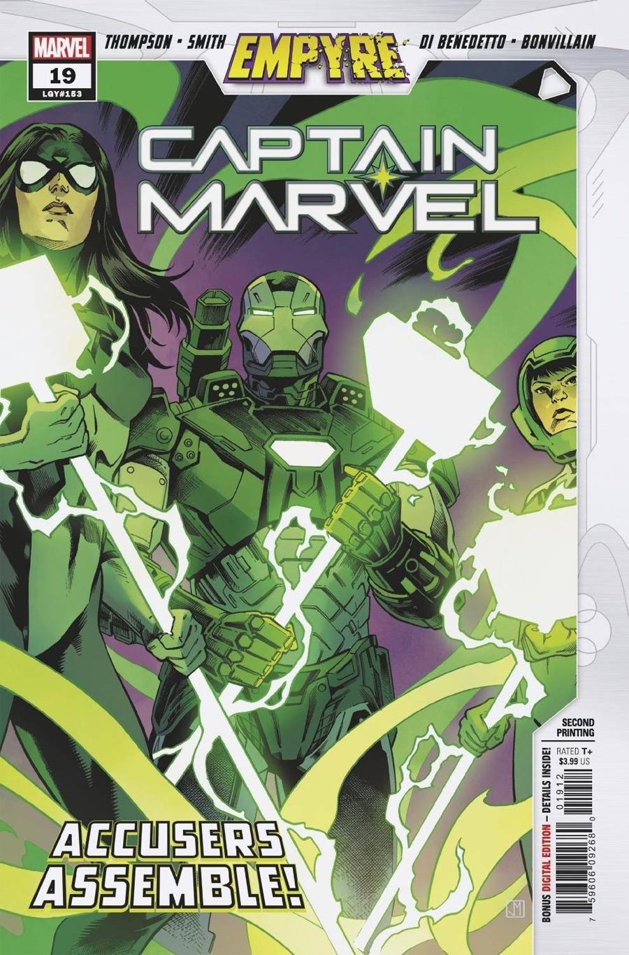 Captain Marvel #19 - Second Printing