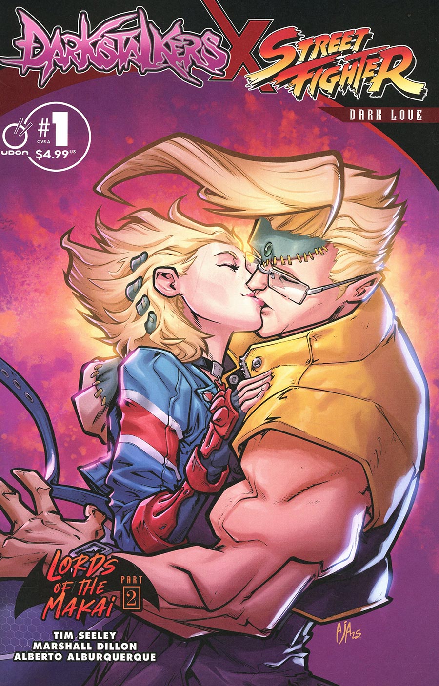 Darkstalkers x Street Fighter Dark Love #1