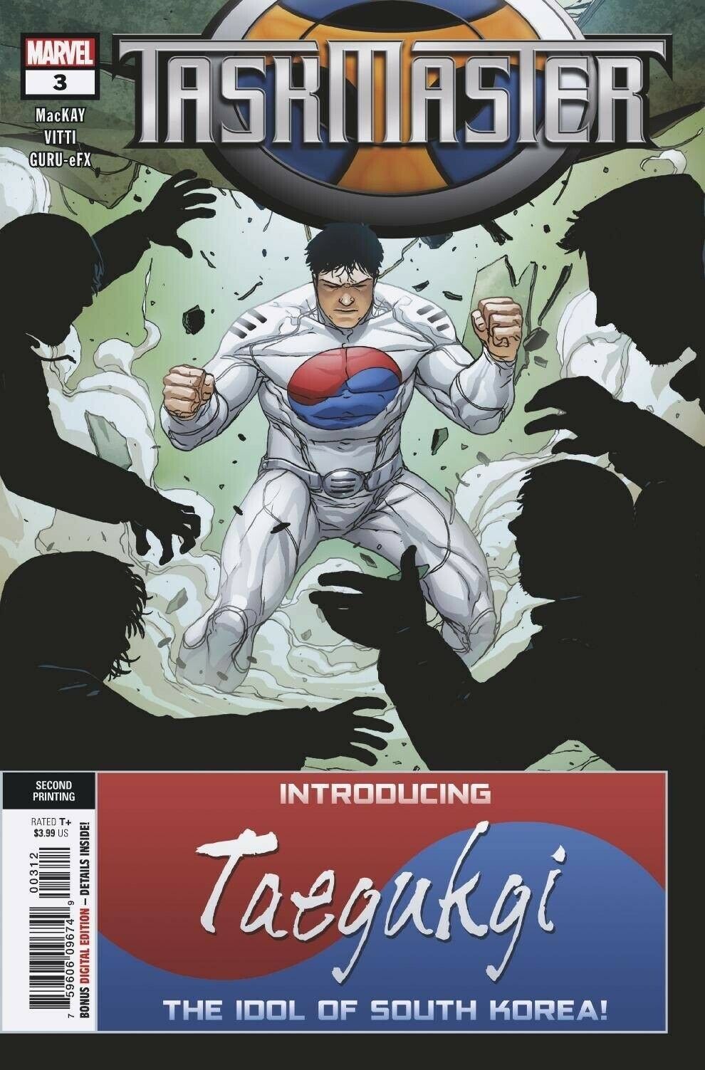 Taskmaster #3 - 2nd Printing š