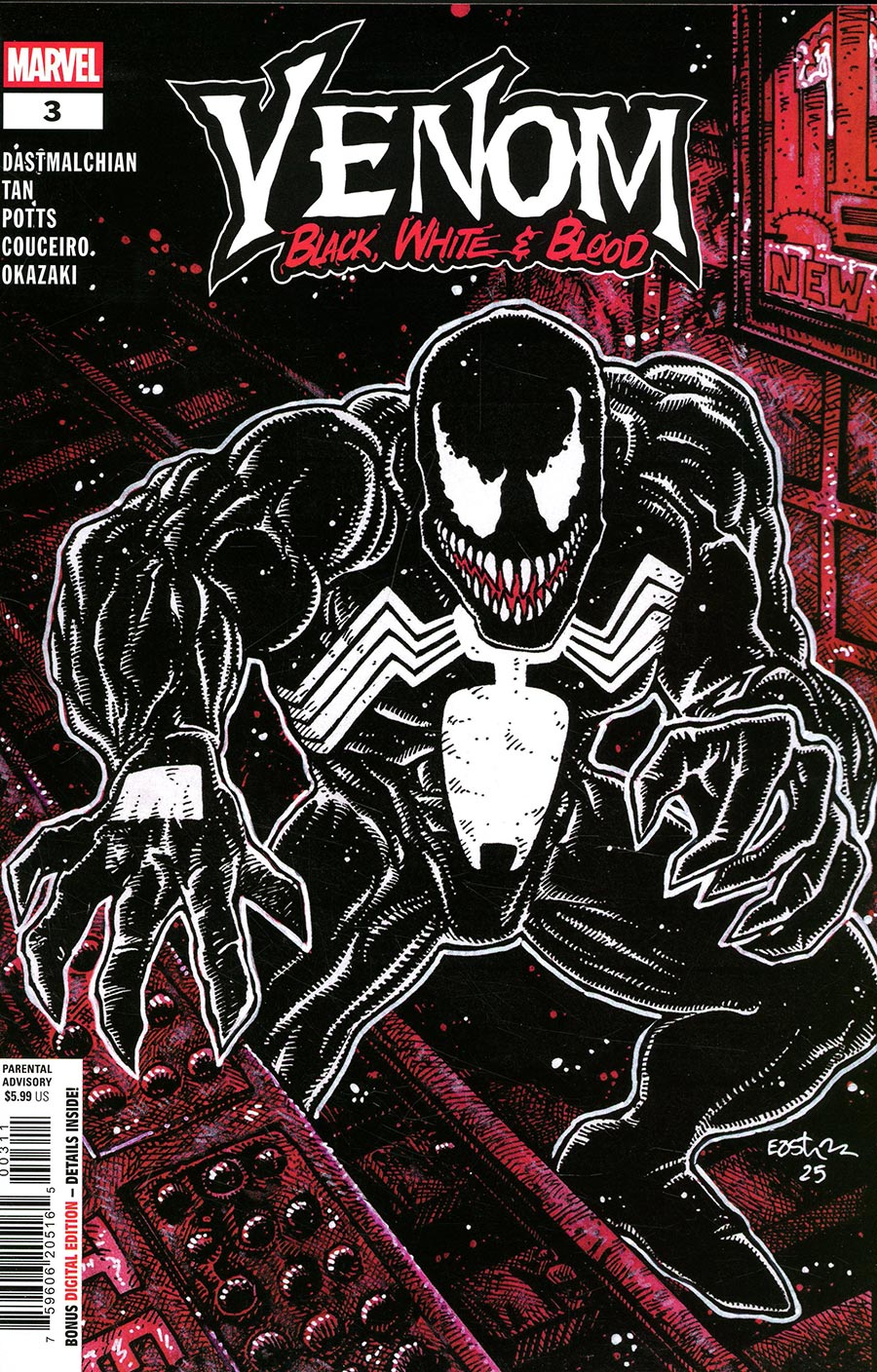 Venom Black, White & Blood #3