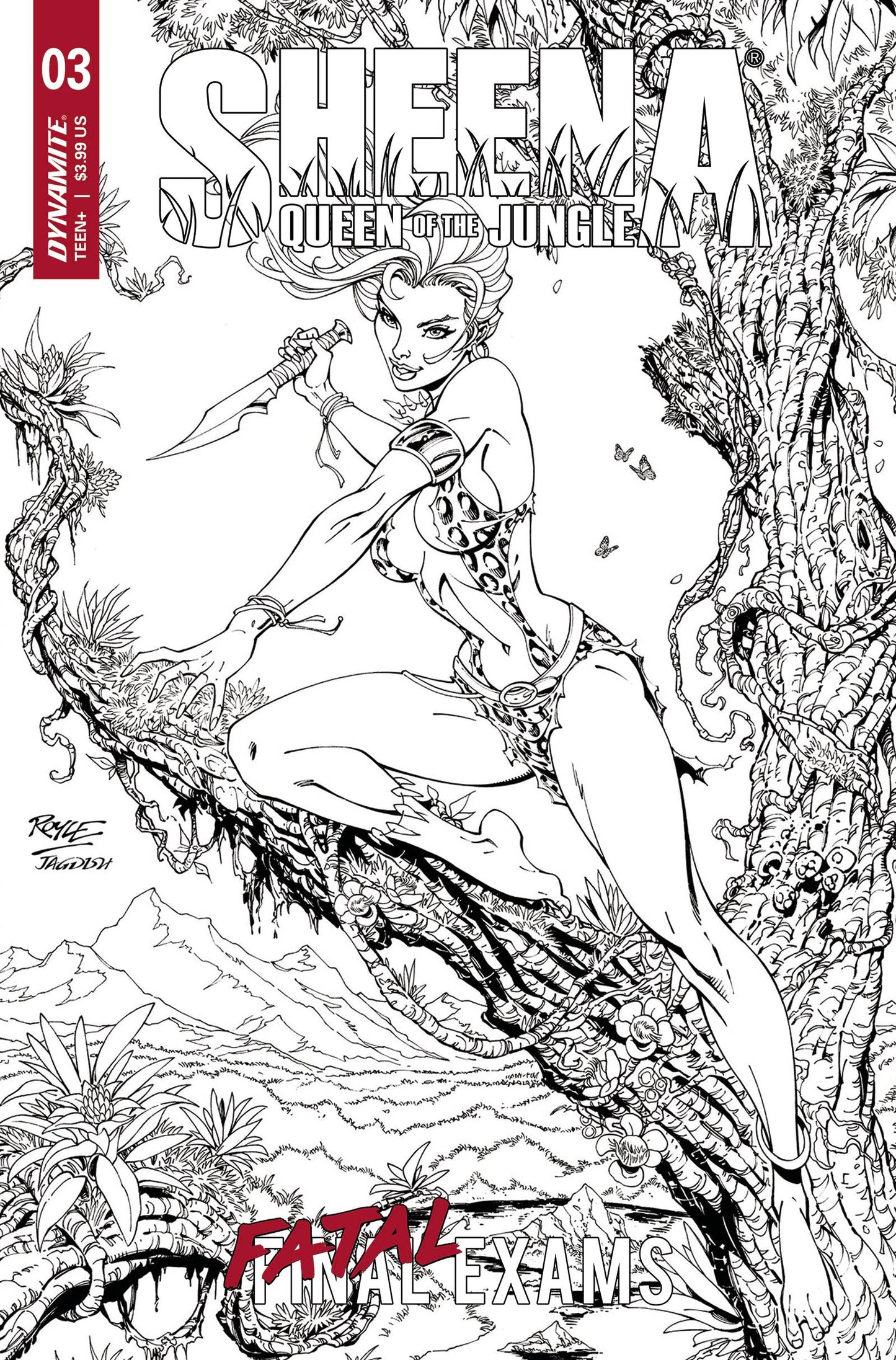 Sheena Queen of the Jungle #3 1:10 Incentive