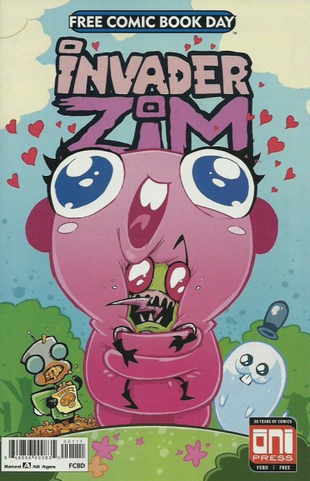 Invader Zim Floopsy Bloops Shmoopsy FCBD #1