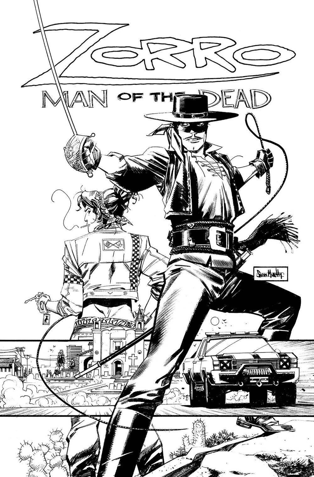 Zorro Man of the Dead #2 1:25 Incentive