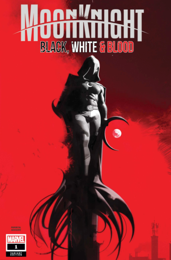 Moon Knight Black, White & Blood #1 1:50 Incentive