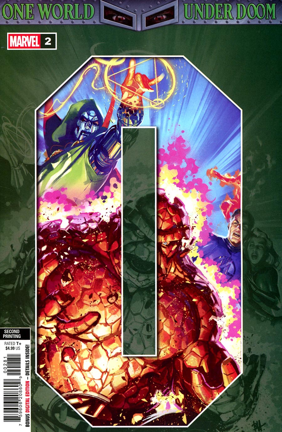 One World Under Doom 1-4 Reprints Connecting Covers