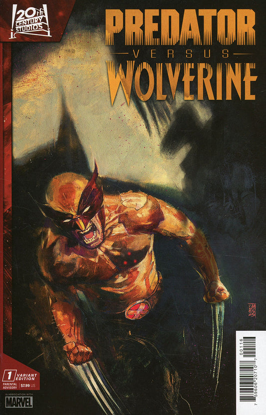 Wolverine vs Predator #1 1:25 Incentive