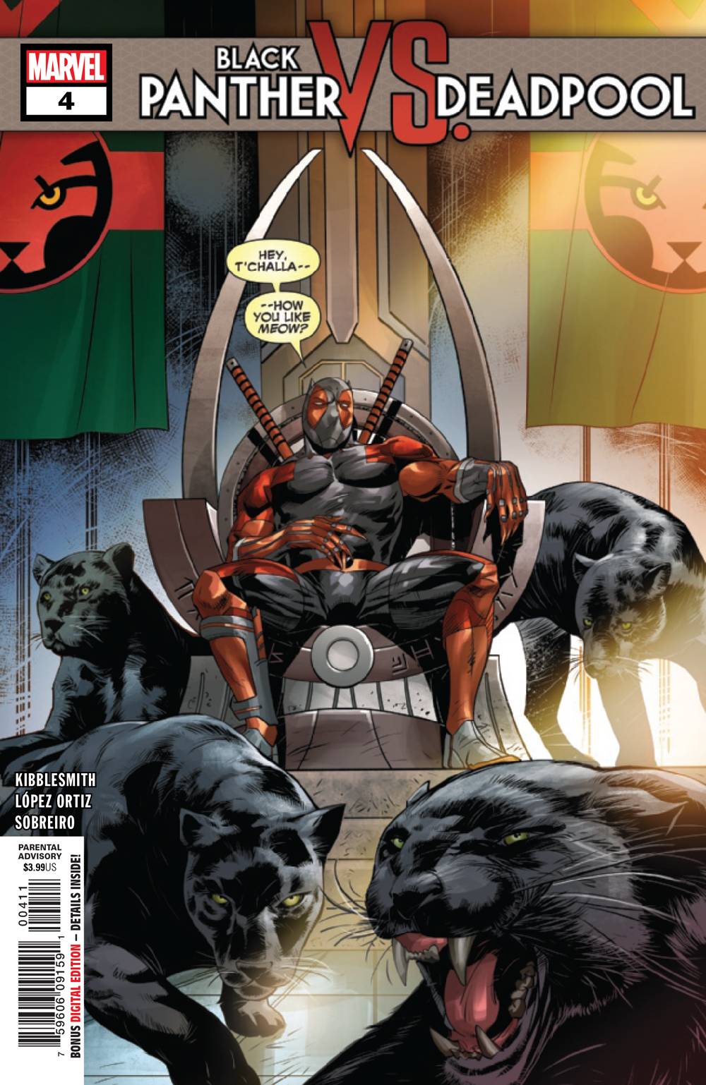 Black Panther vs Deadpool #4