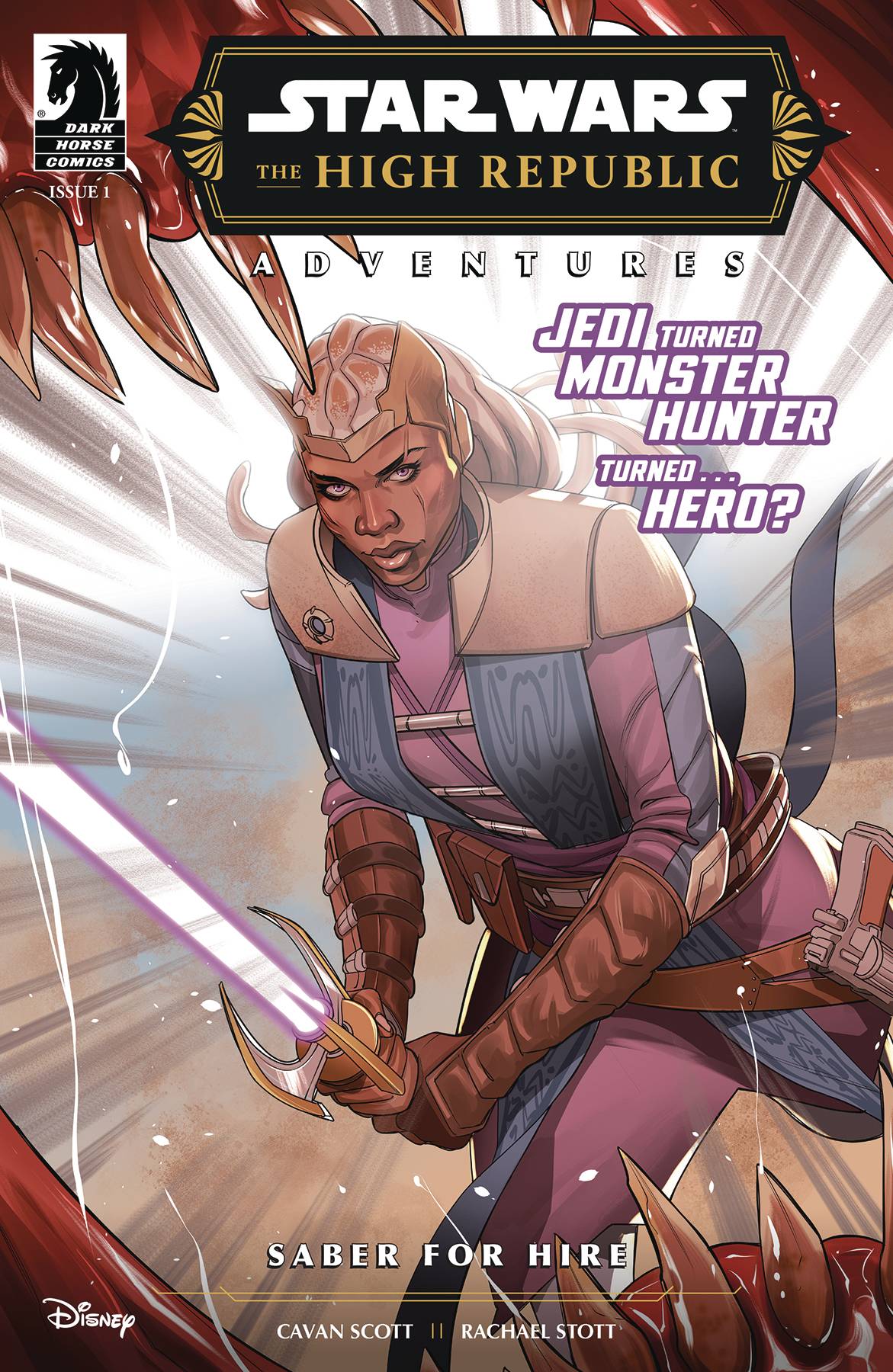 Star Wars The High Republic Adventures - Saber For Hire #1