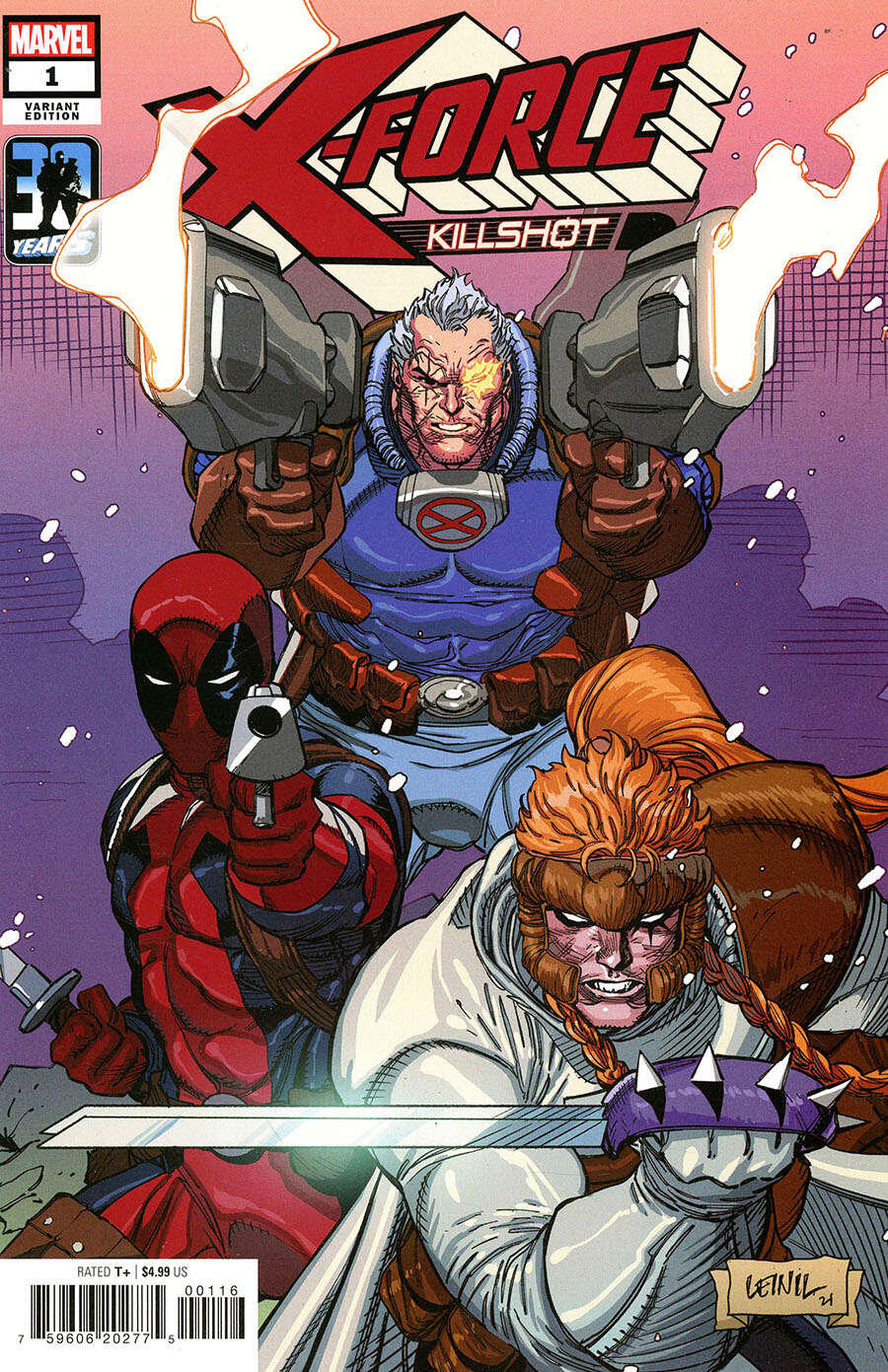X-Force Killshot #1 1:25 Incentive