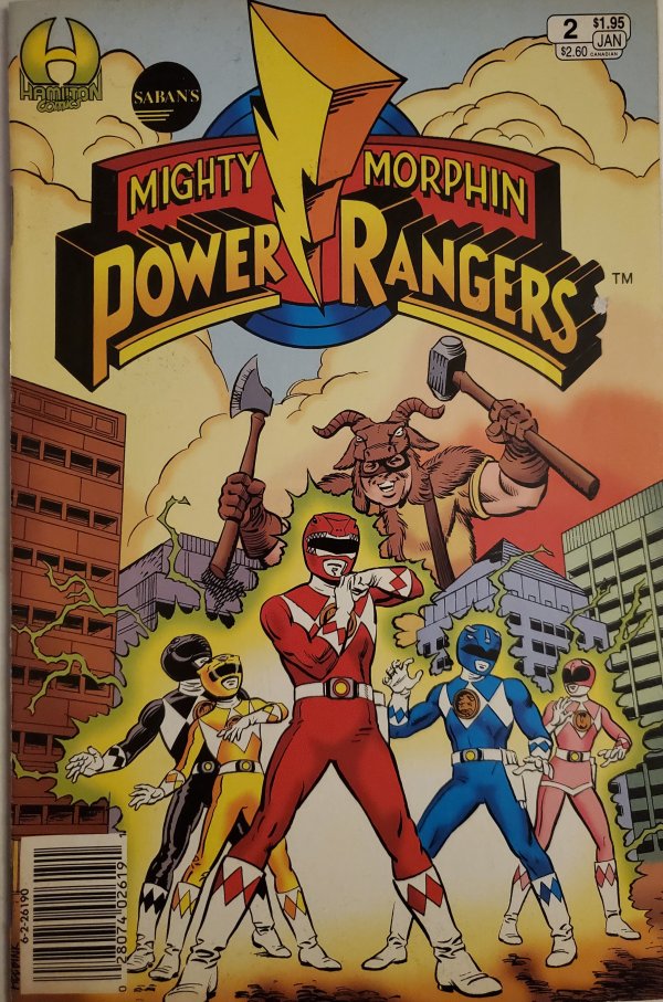 Mighty Morphin Power Rangers #2 🔑